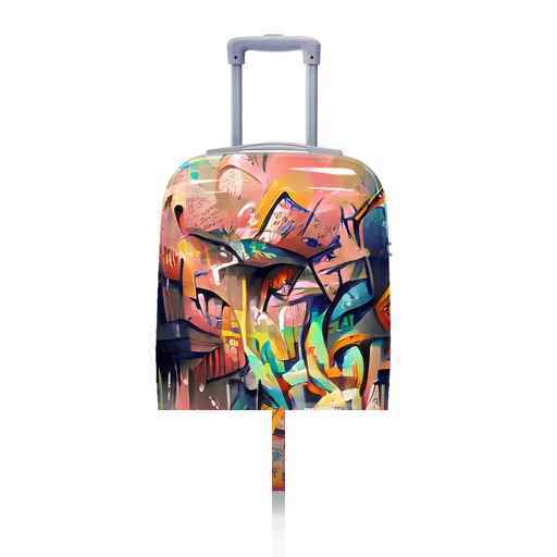 چمدان چرخ دار پلی کربنات کابین سایز34*24*24یایگان کد16534